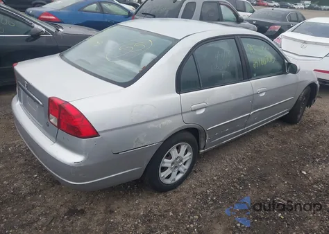 2003 Honda Civic Ex from USA, damaged, VIN 2HGES26813H545411